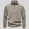 Ewout - Fleece Trui Met Kwartrits